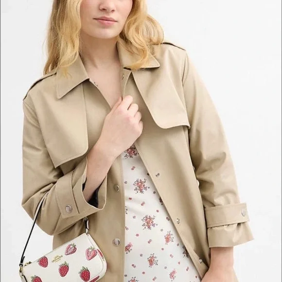 NWT Coach Nolita 19 With Strawberry Print CAL25(Slightly Imperfect Goods) - Picture 10 of 11